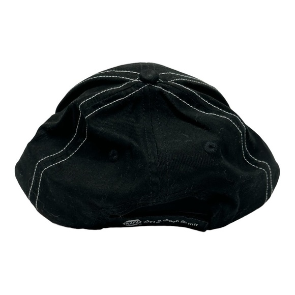 Orange County Choppers Black Cap Hat Motorcycle Embroidered Adjustable Back - Picture 3 of 8